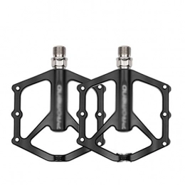 WJTMY Durable Bike Pedal Bicycle Platform Flat Pedals, Mountain Bike Pedals Cycling Sealed Bearing Aluminum Alloy Pedal for Road Mountain Bike 9/16
