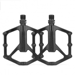 WOLJW Spares WOLJW Mountain Road Bicycle Flat Pedals, Durable Anti-Skid Aluminum Alloy Platform for BMX MTB