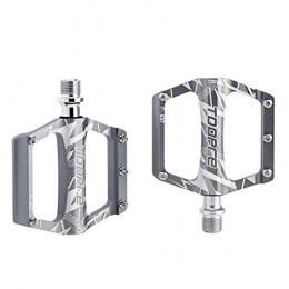 Wr 1 pair of mountain mountain road bike flat pedals, bicycle aluminum alloy bearing pedals