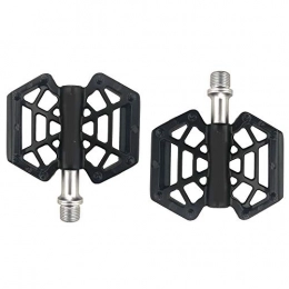 WSBBQ Spares WSBBQ 9 / 16-Inch Spindle Resin / Alloy Bicycle Pedals 3 Bearings Mountain Bike Pedals Platform Bicycle Flat Alloy Pedals Non-Slip Alloy Flat Pedals
