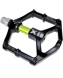 WXX Spares WXX Magnesium Alloy Bike Pedals Comfort Bearing Non-Slip Mountain Bicycle Pedals Pedal, Used for Road Bike / Folding Bicycle, Black green