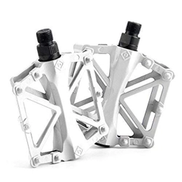 WYJW Mountain Bike Pedal WYJW Bicycle Pedal Mountain Bike Pedals, New Aluminum Antiskid Durable Bicycle Cycling Pedals Ultra Strong Colorful Machined Bearing Anodizing Bicycle Pedals For BMX MTB Road Bicycle 2 Pair