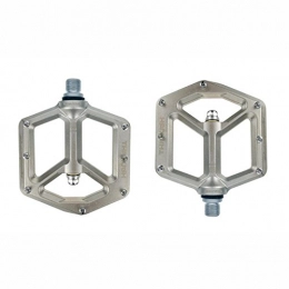 WYX Spares WYX Outdoor Bike Pedals 9 / 16" Aluminium Alloy Flat Cycling Pedals Cr-Mo CNC Machined Lightweight Mountain Bike, Road Bike, Bicycle Sealed Bearing Pedals 1 Pair Pedal (Color : 2)
