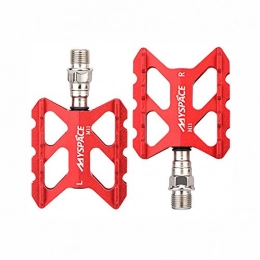WYX Spares WYX Outdoor Mountain Bike Pedals Platform For MTB Road BMX, CNC Aluminum, Ultral Strong Material Spindle AxleDU / Sealed Bearings Bicycle Pedals (1 Pair) Pedal (Color : 5)