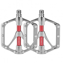WYYHAA Spares WYYHAA MTB Pedals Mountain Bike Pedals Aluminum Alloy Bearing Road Pedal DU Sealed Bearing Non-Slip Comfortable Wear-Resistant Waterproof 9 / 16", B
