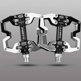 XBETA Mountain Bike Pedal XBETA Bicycle Pedal Bearing Aluminum Alloy Mountain Bike Pedal Riding Universal Pedal Nails Which is Strong and Wear-resistant, Not Easy to Corrode