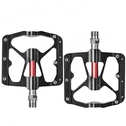 XGLIPQ Spares XGLIPQ Bike Pedals, Aluminum Alloy Road Bike Pedals MTB Pedal, Ultralight Non-Slip Sealed Bearings Pedals 9 / 16" Bicycle Pedals, for Fixed Gear Bike, Mountain Bicycle, BMX