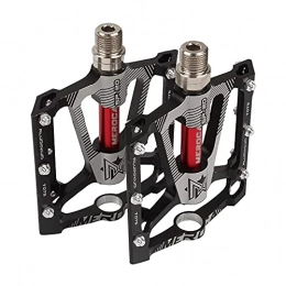 XGLIPQ Mountain Bike Pedal XGLIPQ Mountain Bike Pedals Road Bike Pedals Aluminum Alloy Spindle 9 / 16 Inch with Sealed Bearing Anti-Skid and Stable Mountain Bike Flat Pedals for Mountain Bike