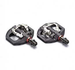 XIEZI Spares XIEZI Bicycle Cycling Bike Pedals Bicycle pedal mountain bike SPD dual-use self-locking flat pedal mountain bike aluminum alloy bearing pedal bicycle accessories