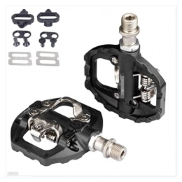 XINGHUA Spares XINGHUA wangzai store Fit For MTB Bike Self-locking Pedal Nylon DU+3 Peilin Bearing Mountain XC Clipless Bike SPD Bicycle Pedal Inc Cleats Pedal Bicycle Parts (Color : MTB PD-F91)