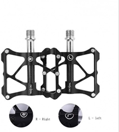 XIWA Spares XIWA Mountain Bicycle Pedals Wide Platform Bike Pedals Double MTB Pedals Bike Mountain Bike Flat Pedals Cycling Pedals with Anti-slip Locking Spindle and Durable Fixed Gear