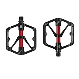 Xusports Spares Xusports Bicycle Pedals 9 / 16 Inch Pedals Mountain Bike Pedals Sealed Non-Slip Resistant Aluminum Alloy Pedals with Bicycle Accessories, Black
