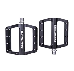 Xusports Mountain Bike Pedal Xusports Mountain Bike Pedal 9 / 16 Inch Bicycle Pedal Aluminum Alloy CNC Pedal Sealed Non-Slip And Durable, Suitable for BMX Road Bike And Trekking Bike, Black