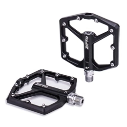 Xusports Spares Xusports Mountain Bike Pedal 9 / 16 Inch Bicycle Pedal Palin Non-Slip Aluminum Alloy Road Bike Pedal Riding Equipment Accessories Non-Slip And Durable, Black