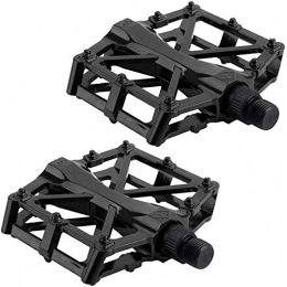 XXT Spares XXT Bicycle Accessories Bicycle Ball Pedal Aluminum Alloy Mountain Bike Pedal Pedal Riding Equipment Accessories (2 Pack) (Color : Black)