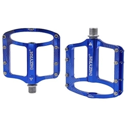 XXZ Spares XXZ Bicycle Cycling Bike Pedals, New Aluminum Antiskid Durable Mountain Bike Pedals Road Bike Hybrid Pedals for 9 / 16 inch, Blue