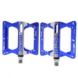 XXZ Spares XXZ Bike Pedals, Platform for Road Bicycles Fixed Gear BMX, 9 / 16" Terra Hiker Bike Pedals, New Aluminum Alloy Mountain Road Bike Hybrid Pedals with 3 Ultral Sealed Bearings, Blue