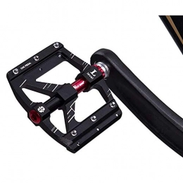 XYXZ Mountain Bike Pedal XYXZ Bicycle Platform Flat Pedal Mtb Road Bicycle Pedals Purple Aluminum Alloy Platform 3 Sealed Bearing Ultralight Cycling Pedals Road S