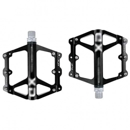 XYXZ Mountain Bike Pedal XYXZ Bike Platform Pedals Rust-Proof Bike Pedal, Aluminum Alloy Dust-Proof Bike Hybrid Pedals 9 / 16 Inch for BMX / MTB Platform Pedals Mountain Road Bike 1 Pair Cycling Accessories, Bicycle Ped