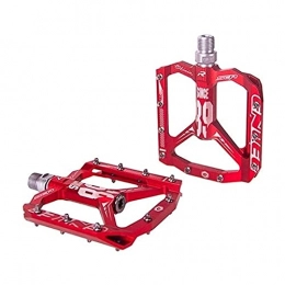XYXZ Mountain Bike Pedal XYXZ Cycling Pedals Flat Bicycle Pedals Bicycle Pedal All Mountain Bike Pedal Material Bearing Aluminum Pedals Bike Pedals For Suitable Indoor Exercise Bikes And Spinning