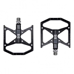 XYXZ Spares XYXZ Cycling Pedals Flat Bike Pedals, 9 / 16 Lightweight Aluminum Alloy 3 Bearing Cycle Platform Flat Pedal, For Mountain Bikes / Road Bicycles / Bmx / Mtb(Black)