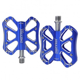 YANXIH Mountain Bike Pedal YANXIH Bike Pedals Ultralight Mountain Bike Pedals CNC Machined Aluminum Bicycle Pedals 9 / 16" With 3 Sealed Bearings & 16pcs Anti-Slip Pins, MTB BMX Bicycle Cycling Wide Platform Pedals(Color:B)
