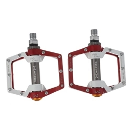 Yardwe Spares Yardwe 1 Pair Bicycle Pedal Cycling Pedal Mtb Pedal Parts Mountain Bike Pedal Wide Platform Pedals Bearing Bike Pedals Footrest Bike Accessories Road Bike Pedals Non-slip Aluminum Alloy