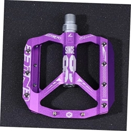 YARNOW Spares YARNOW Alloy Pedals 1 Pair Light Purple Spindle Child Pedals Mountain Bike