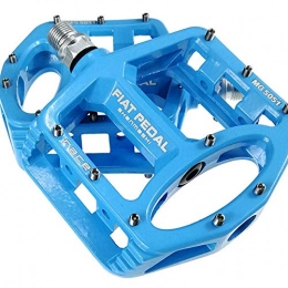 Yaunli Mountain Bike Pedal Yaunli Bicycle pedal kit Bike Pedal, Durable Bike Bicycle Pedals Road Bike Pedals Universal bicycle pedal (Color : Blue, Size : One size)