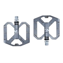 YCXYC Mountain Bike Pedal YCXYC Bike Pedals, Bike Bicycle Cycling MTB Pedals, Pedal, Universal Ultralight Aluminum Alloy Anti-Slip Bicycle Pedals for Bicycle MTB Road Mountain Bike Pedals Bike Accessories 14mm, Silver