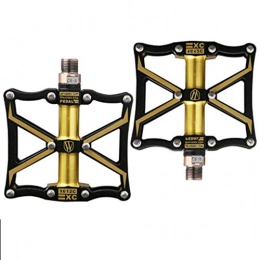 YCZX Bike Pedals,Universal Mountain Bicycle Cycling Bike Pedals, New CNC Aluminum Antiskid Durable Mountain Bike Pedals Road Bike Hybrid Pedals for All bikes