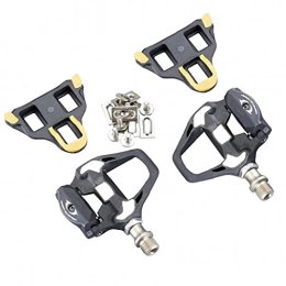YepYes Mountain Bike Pedal YepYes Road Bike Pedals Shoe Cleats Set Lightweight Self-Locking Clipless Bicycle Pedals Cycling Accessories
