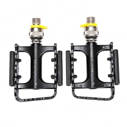 YHX Spares YHX Bicycle pedals, quick release aluminum alloy bearing bearings, mountain bike folding bike pedals