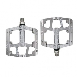 YHX Spares YHX Bicycle three-bearing aluminum alloy pedals, mountain bike pedals, comfortable flat