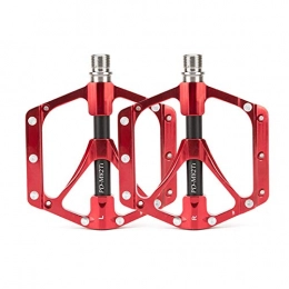 YHX Spares YHX Mountain bike pedals, titanium alloy bearings, lightweight and large tread bearing, riding pedals