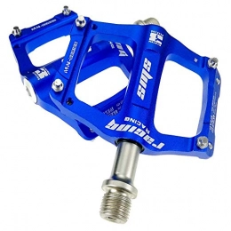 YIJIAHUI Spares YIJIAHUI Bicycle Pedals Folding Bike Pedal Road Bike Bearing Pedal 3 Bearing Pedal Mountain Bike Pedal for Most Bicycle (Color : Blue, Size : One size)