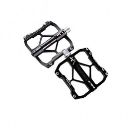 YNuo Spares YNuo 3 Bearing Mountain Bike Pedal Platform Bicycle Flat Alloy Pedal 9 / 16" Pedal Non-sliding Alloy Flat Pedal Bicycle accessories for a comfortable ride. (Color : Gray)