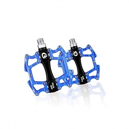 YNuo Spares YNuo Bicycle Pedal, Aluminum Alloy Ultra-light Bicycle Pedal, Three Palin Bearings, Durable; Aluminum Alloy Material (blue / Red / Blue Red Combination) Bicycle accessories for a comfortable ride.