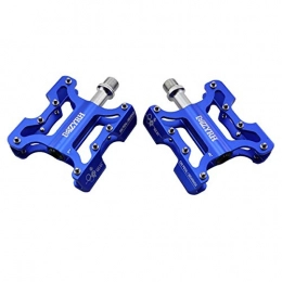 YNuo Spares YNuo Bicycle Pedal Bearing Universal / Road Mountain Bike Pedal Aluminum Alloy Non-slip Pedal Bicycle Accessories Bicycle accessories for a comfortable ride. (Color : Blue)