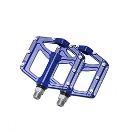 YNuo Spares YNuo Bicycle Pedal, Magnesium Alloy Light Road Bike Pedal, Bicycle Riding Accessories, Durable (black / Blue / Gold / Red) Bicycle accessories for a comfortable ride. (Color : Blue)