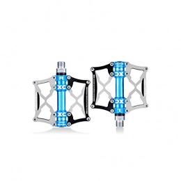 YNuo Spares YNuo Bicycle Pedal, Ultra-light Palin Aluminum Pedals, Stylish Design, Durable (blue / Green / Red / Silver / Yellow) Bicycle accessories for a comfortable ride. (Color : Silver)