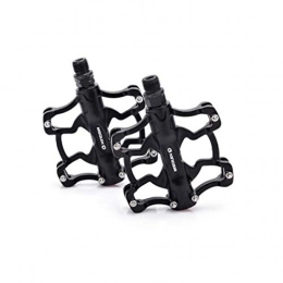 YNuo Spares YNuo Bicycle Pedal, Universal Mountain Bike Pedal Platform Bicycle Super-sealed Bearing Aluminum Alloy Flat Pedal 9 / 16" - Lightweight Bicycle Platform Pedal Bicycle accessories for a comf