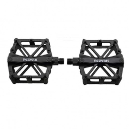 YNuo Mountain Bike Pedal YNuo Bicycle Pedal, Universal Mountain Bike Pedal Platform Bicycle Super-sealed Bearing Aluminum Alloy Flat Pedal 9 / 16" (with Beam Foot Strap) Bicycle accessories for a comfortable ride.