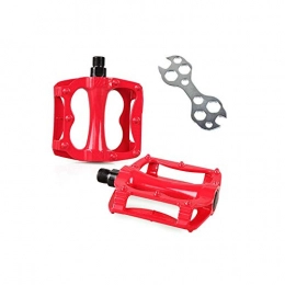 YNuo Spares YNuo Bicycle Pedals, Ball Mountain Bike Pedals, Ultra-light Anti-skid Aluminum Alloy Parts, Durable Design (black / Blue / Green / Red / White) Bicycle accessories for a comfortable ride.