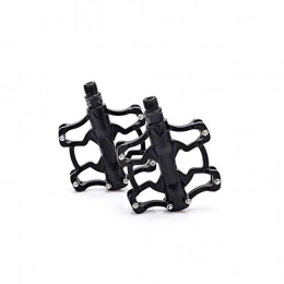 YNuo Spares YNuo Bicycle Pedals, Bicycle Fashion Cool Pedals, Stylish And Comfortable Appearance, Atmospheric Design, Durable Aluminum Alloy (black / Red / White) Bicycle accessories for a comfortable ride.