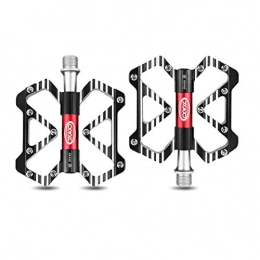 YNuo Spares YNuo Bike Pedals - Aluminum CNC Bearing Mountain Bike Pedals - Road Bike Pedals with 20 Anti-skid Pins - Lightweight Bicycle Platform Pedals - Universal 9 / 16" Pedals for BMX / MTB Bike, City Bike Bicycl