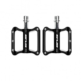 YNuo Mountain Bike Pedal YNuo Bike Pedals, Universal Mountain Bicycle Pedals Platform Cycling Ultra Sealed Bearing Aluminum Alloy Flat Pedals 9 / 16"-Black, Red Bicycle accessories for a comfortable ride. (Color : Black)