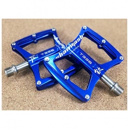 YSHUAI Spares YSHUAI 4 Sealed Bearing Platform Mountain Bike Pedals, Ultralight Aluminum Alloy Bicycle Pedals, Great Grip Road Bike Bicycle Pedals, 9 / 16 Inches Mountain Bikes Pedals, Bicycle Pedals, Blue
