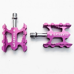 YTO Spares YTO Folding bike pedals, mountain road bike pedals, lightweight aluminum alloy DU bearings, pedals
