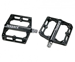 Yuzhijie Mountain Bike Pedal Yuzhijie Mountain bike flatbed wide pedal bicycle pedal aluminum alloy lightweight pedal comfortable, Black